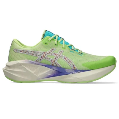 TENIS ASICS NOVABLAST 5 TR MASCULINO - Verde/roxo