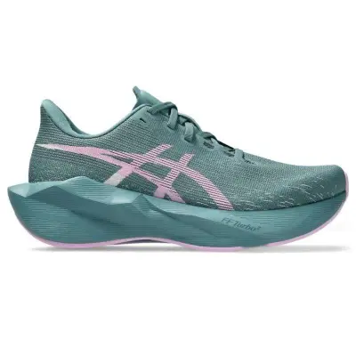 TÊNIS ASICS NOVABLAST 6 FEMININO - Verde/lilas
