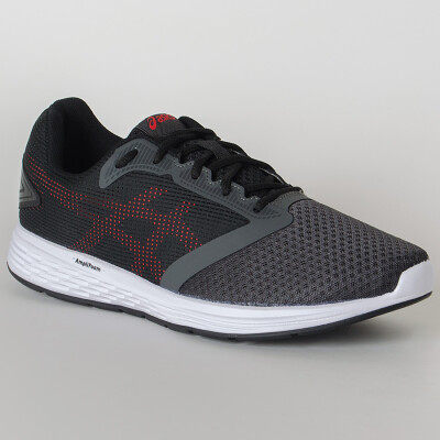 TÊNIS ASICS PATRIOT 10 A MASCULINO - Grafite/preto