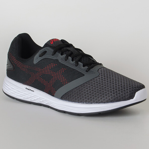 TÊNIS ASICS PATRIOT 10 A MASCULINO - Grafite/preto