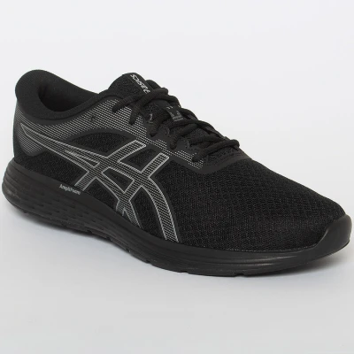 TENIS ASICS PATRIOT 11 A MASCULINO - Preto/prata TENIS ASICS PATRIOT 11 A MASCULINO - Preto/prata
