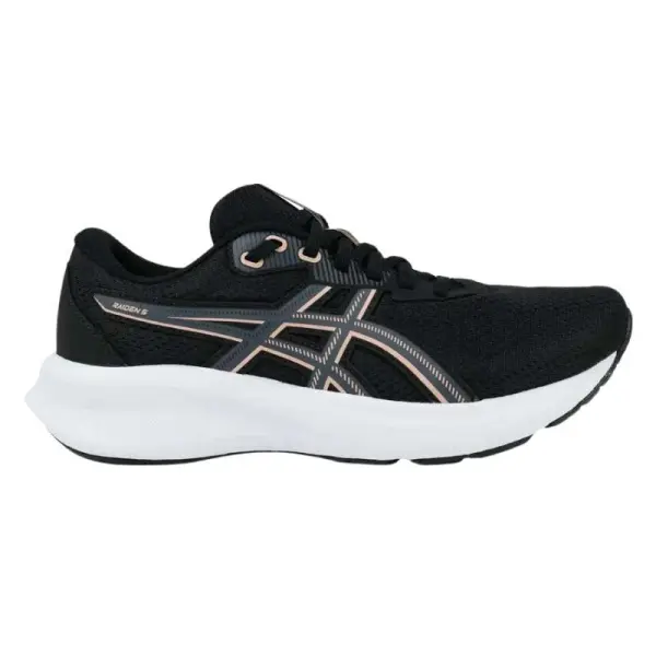 TÊNIS ASICS RAIDEN 5 FEMININO - Preto/rosa