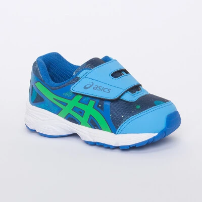 TÊNIS ASICS SUGAR BABY 3 TS ASH INFANTIL - Azul/verde TÊNIS ASICS SUGAR BABY 3 TS ASH INFANTIL - Azul/verde