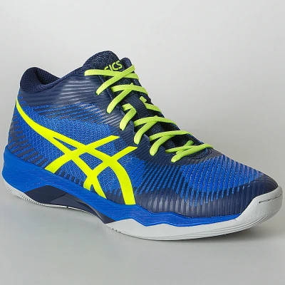 TÊNIS ASICS VOLLEY ELITE FF MT MASCULINO - Azul/amarelo