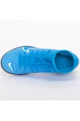 TÊNIS BOTINHA NIKE MERCURIAL SUPERFLY 7 CLUB IC INFANTIL - Azul/branco