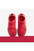 TÊNIS BOTINHA NIKE MERCURIAL SUPERFLY 7 CLUB IC INFANTIL - Vermelho/preto