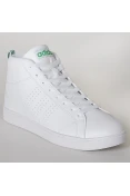 TÊNIS CANO ALTO ADIDAS ADVANTAGE CLEAN MID MASCULINO - Branco TÊNIS CANO ALTO ADIDAS ADVANTAGE CLEAN MID MASCULINO - Branco