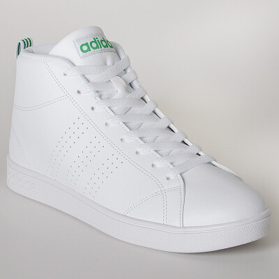 TÊNIS CANO ALTO ADIDAS ADVANTAGE CLEAN MID MASCULINO - Branco