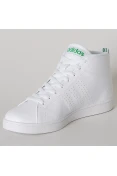 TÊNIS CANO ALTO ADIDAS ADVANTAGE CLEAN MID MASCULINO - Branco TÊNIS CANO ALTO ADIDAS ADVANTAGE CLEAN MID MASCULINO - Branco