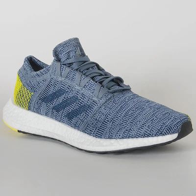 TÊNIS CORRIDA ADIDAS PUREBOOST GO MASCULINO - Azul/amarelo TÊNIS CORRIDA ADIDAS PUREBOOST GO MASCULINO - Azul/amarelo