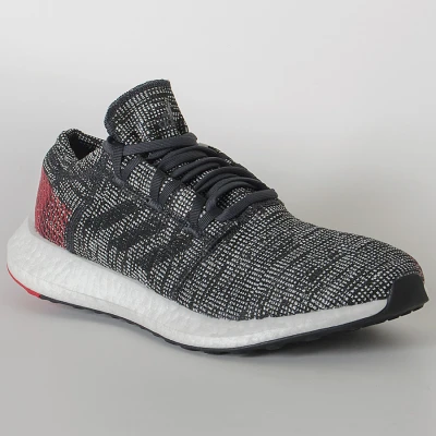 TÊNIS CORRIDA ADIDAS PUREBOOST GO MASCULINO - Preto/vermelho TÊNIS CORRIDA ADIDAS PUREBOOST GO MASCULINO - Preto/vermelho