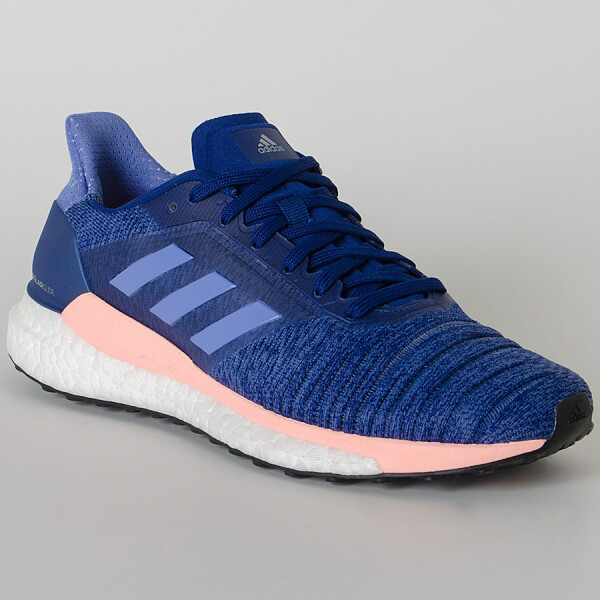 TÊNIS CORRIDA ADIDAS SOLAR GLIDE FEMININO - Azul/rosa