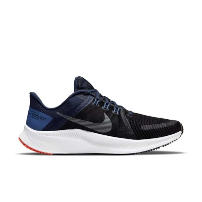 TÊNIS CORRIDA NIKE QUEST 4 MASCULINO - Preto/azul TÊNIS CORRIDA NIKE QUEST 4 MASCULINO - Preto/azul