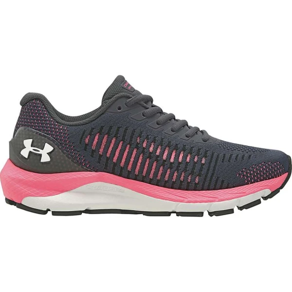 TÊNIS CORRIDA UNDER ARMOUR CHARGED SKYLINE 2 FEMININO - Chumbo/rosa TÊNIS CORRIDA UNDER ARMOUR CHARGED SKYLINE 2 FEMININO - Chumbo/rosa