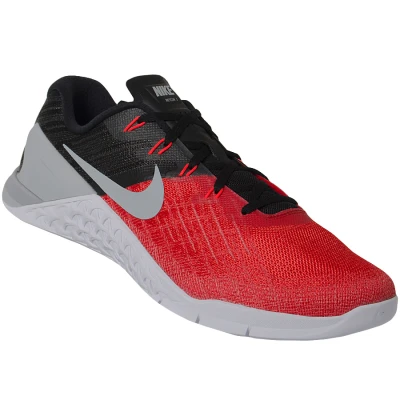 TÊNIS CROSSFIT NIKE METCON 3 MASCULINO - Vermelho/cinza TÊNIS CROSSFIT NIKE METCON 3 MASCULINO - Vermelho/cinza