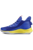 TÊNIS DE BASQUETE UNDER ARMOUR CURRY 3Z7 MASCULINO - Azul/amarelo