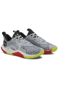 TÊNIS DE BASQUETE UNDER ARMOUR SPAWN 3 MASCULINO - Cinza/preto TÊNIS DE BASQUETE UNDER ARMOUR SPAWN 3 MASCULINO - Cinza/preto