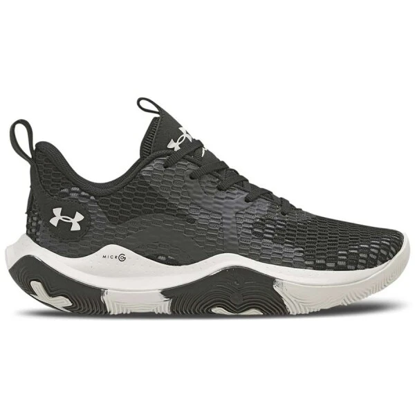 TÊNIS DE BASQUETE UNDER ARMOUR SPAWN 3 MASCULINO - Preto/branco TÊNIS DE BASQUETE UNDER ARMOUR SPAWN 3 MASCULINO - Preto/branco