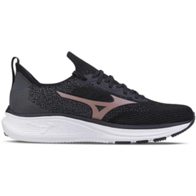 TÊNIS DE CORRIDA MIZUNO COOL RIDE 2 FEMININO - Preto/rosa