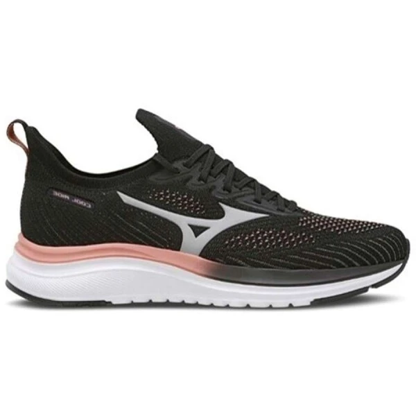 TÊNIS DE CORRIDA MIZUNO COOL RIDE FEMININO - Preto/rosa
