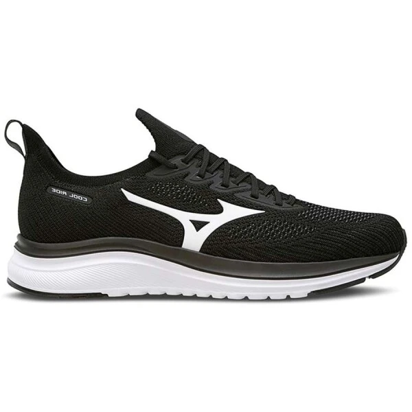 TÊNIS DE CORRIDA MIZUNO COOL RIDE MASCULINO - Preto/branco TÊNIS DE CORRIDA MIZUNO COOL RIDE MASCULINO - Preto/branco