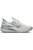 TÊNIS DE CORRIDA MIZUNO GLOW FEMININO - Branco/prata