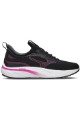 TÊNIS DE CORRIDA MIZUNO GLOW FEMININO - Preto/pink
