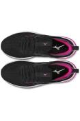 TÊNIS DE CORRIDA MIZUNO GLOW FEMININO - Preto/pink