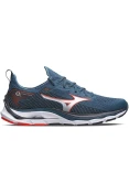 TÊNIS DE CORRIDA MIZUNO WAVE MIRAI 5 MASCULINO - Marinho/vermelho