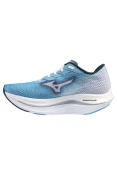 TÊNIS DE CORRIDA MIZUNO WAVE REBELLION FLASH 2 FEMININO - Azul/branco