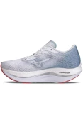 TÊNIS DE CORRIDA MIZUNO WAVE REBELLION FLASH 2 FEMININO - Branco/cinza