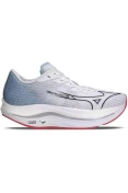 TÊNIS DE CORRIDA MIZUNO WAVE REBELLION FLASH 2 FEMININO - Branco/cinza