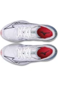 TÊNIS DE CORRIDA MIZUNO WAVE REBELLION FLASH 2 FEMININO - Branco/cinza