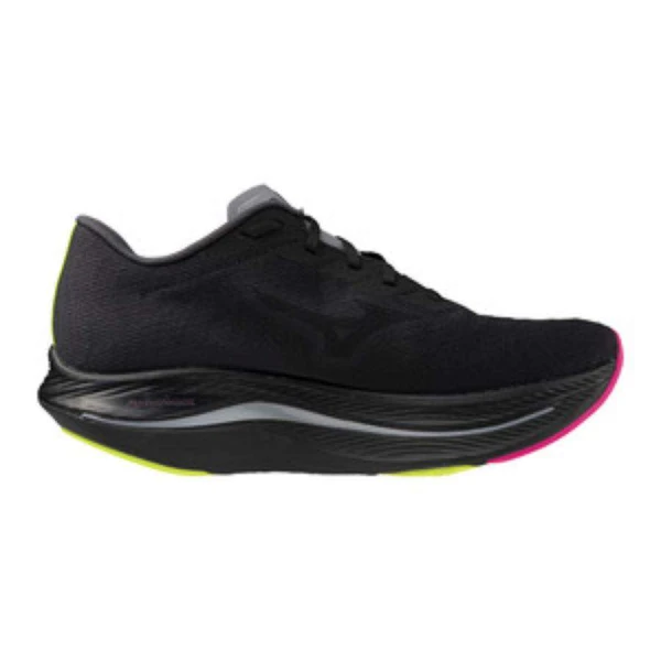 TÊNIS DE CORRIDA MIZUNO WAVE REBELLION FLASH 2 MASCULINO - Preto/pink