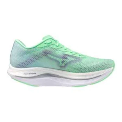 TÊNIS DE CORRIDA MIZUNO WAVE REBELLION FLASH 2 MASCULINO - Verde/azul
