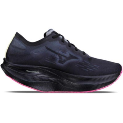 TÊNIS DE CORRIDA MIZUNO WAVE REBELLION PRO 2 MASCULINO - Preto/pink