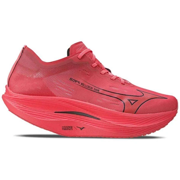 TÊNIS DE CORRIDA MIZUNO WAVE REBELLION PRO 2 MASCULINO - Vermelho/preto