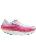 TÊNIS DE CORRIDA MIZUNO WAVE REBELLION PRO FEMININO - Branco/pink
