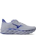 TÊNIS DE CORRIDA MIZUNO WAVE SKY 8 MASCULINO - Cinza/azul