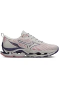 TÊNIS DE CORRIDA MIZUNO WAVE STRATOS 2 FEMININO - Bege/marinho