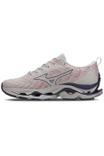 TÊNIS DE CORRIDA MIZUNO WAVE STRATOS 2 FEMININO - Bege/marinho