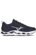 TÊNIS DE CORRIDA MIZUNO WAVE STRATOS 2 MASCULINO - Marinho/prata