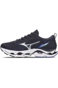 TÊNIS DE CORRIDA MIZUNO WAVE STRATOS 2 MASCULINO - Marinho/prata