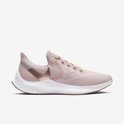 TÊNIS DE CORRIDA NIKE ZOOM WINFLO 6 FEMININO - Rosa/bronze