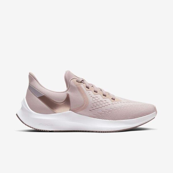 TÊNIS DE CORRIDA NIKE ZOOM WINFLO 6 FEMININO - Rosa/bronze