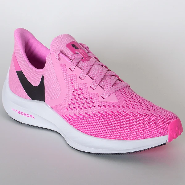 TÊNIS DE CORRIDA NIKE ZOOM WINFLO 6 FEMININO - Rosa/preto