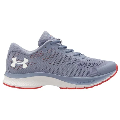 TÊNIS DE CORRIDA UNDER ARMOUR CHARGED BANDIT 6 FEMININO - Azul/branco TÊNIS DE CORRIDA UNDER ARMOUR CHARGED BANDIT 6 FEMININO - Azul/branco