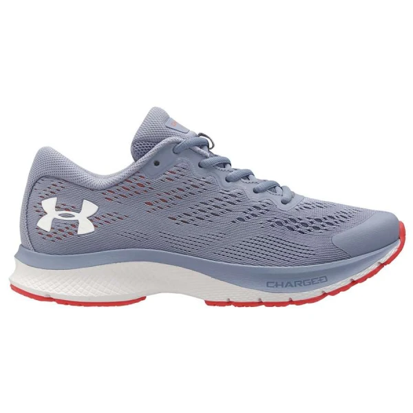 TÊNIS DE CORRIDA UNDER ARMOUR CHARGED BANDIT 6 FEMININO - Azul/branco TÊNIS DE CORRIDA UNDER ARMOUR CHARGED BANDIT 6 FEMININO - Azul/branco