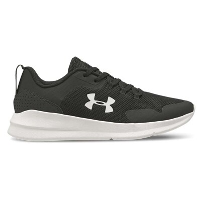 TÊNIS DE CORRIDA UNDER ARMOUR CHARGED ESSENTIAL FEMININO - Preto/branco