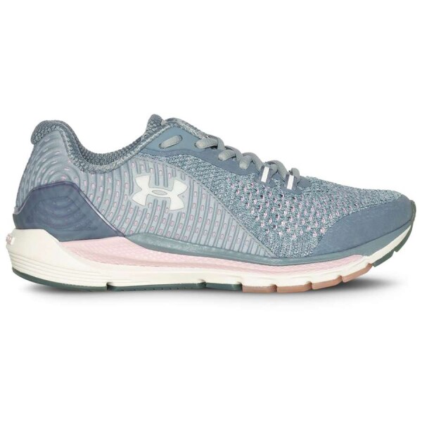 TÊNIS DE CORRIDA UNDER ARMOUR CHARGED ODYSSEY FEMININO - Azul/rosa